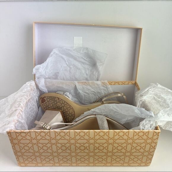 JEWEL BADGLEY MISCHKA- Women's Earlene Block Heel Evening Sandal - Picture 14 of 14